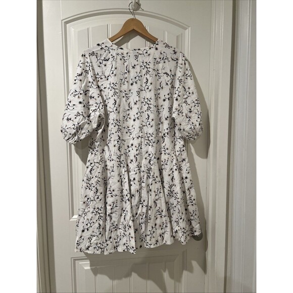 NEW Universal Thread Bell Elbow Sleeve Mini A-Line Floral Dress Size XL - Picture 3 of 13